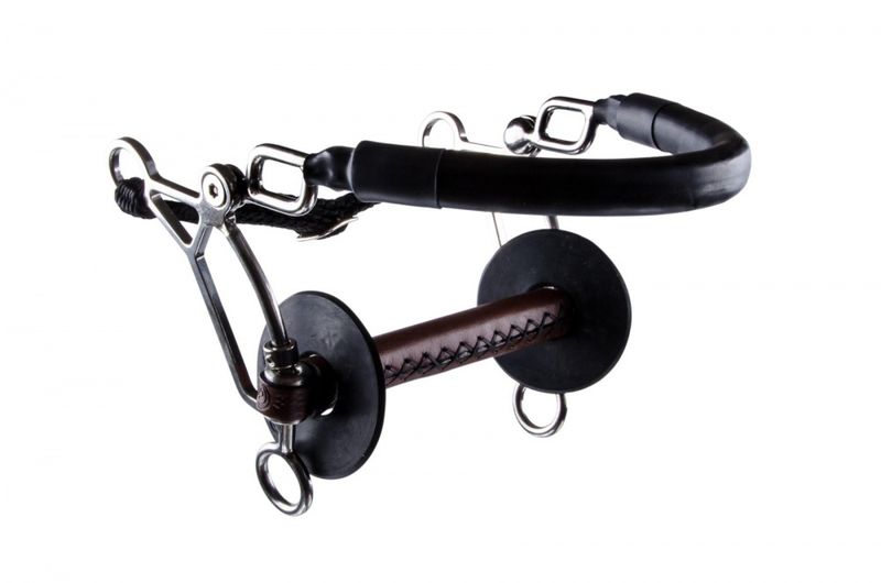 Trust Leather Hackamore combi short straight 20 mm
