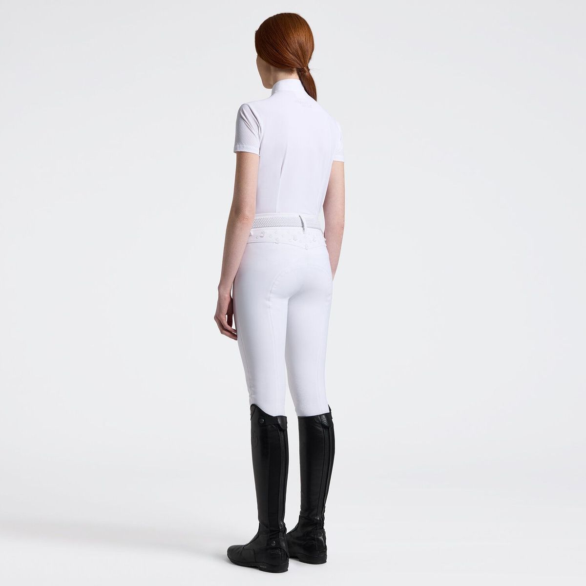 Cavalleria Toscana Women's Competition shirt in technical jersey