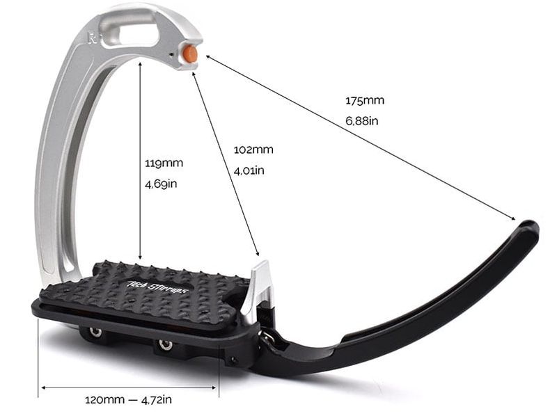Tech Stirrups Venice Light Plus