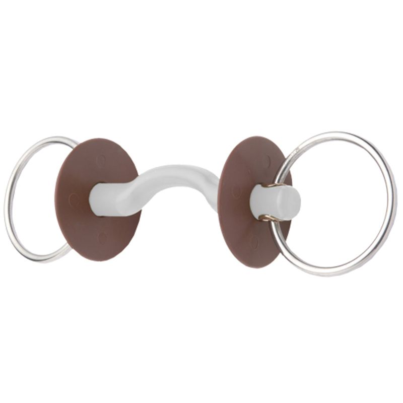 Beris Snaffle Tounge Port 7,5 cm Ring
