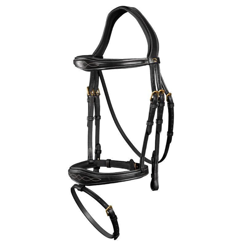 Dyon Anatomic Flash Noseband Bridle D Collection