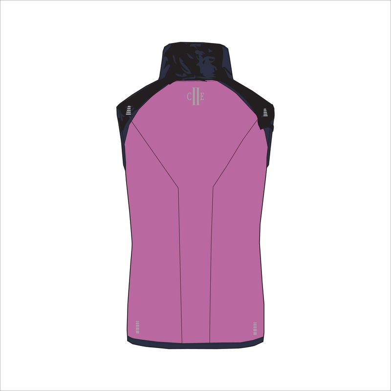 GREEN PARK Ladies Ladies Hybrid Bodywarmer Spring Crocus - pink