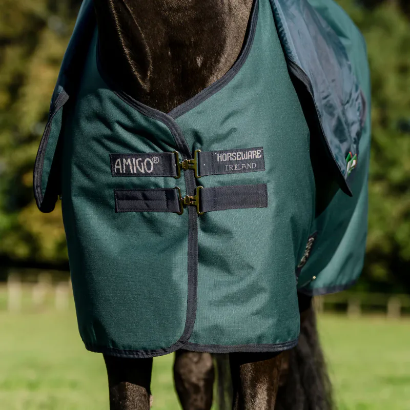 Horseware Amigo Ripstop 900D plus - 100g  - dynasty Green/Navy & Silver