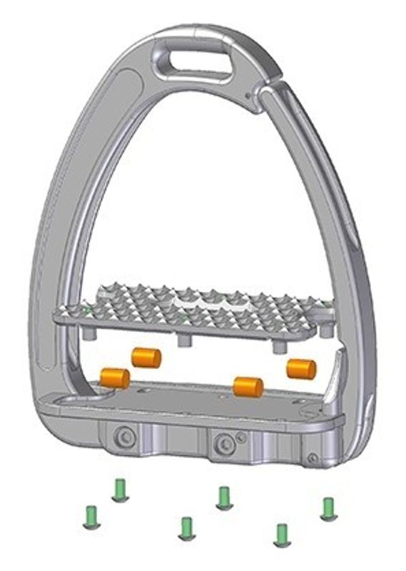 Tech Stirrups Venice EVO Plus Stigbøyle