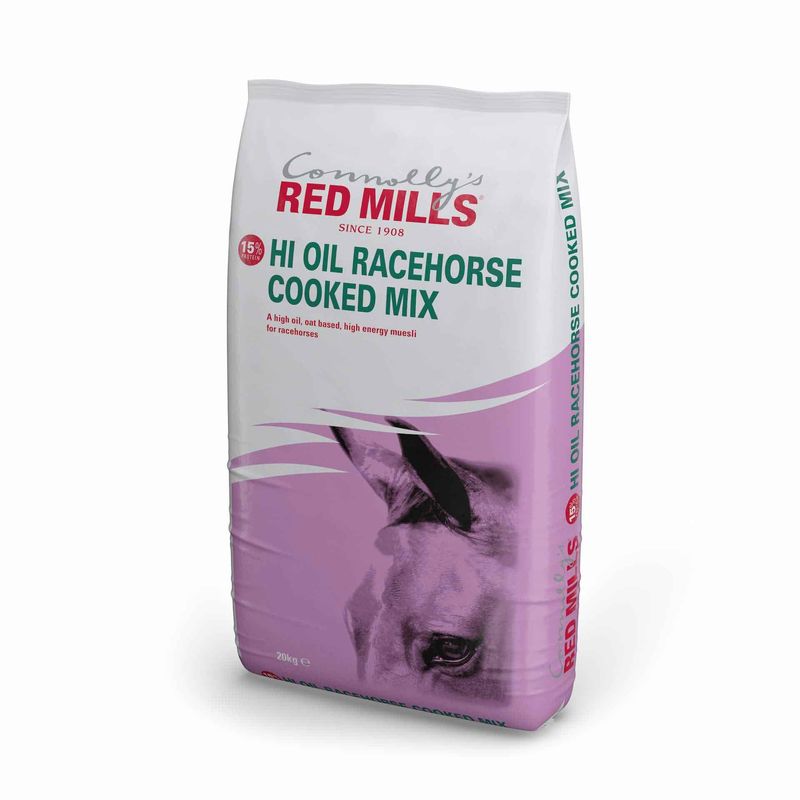 RED MILLS  Hi-Oil Racehorse Cooked Mix, 15% 