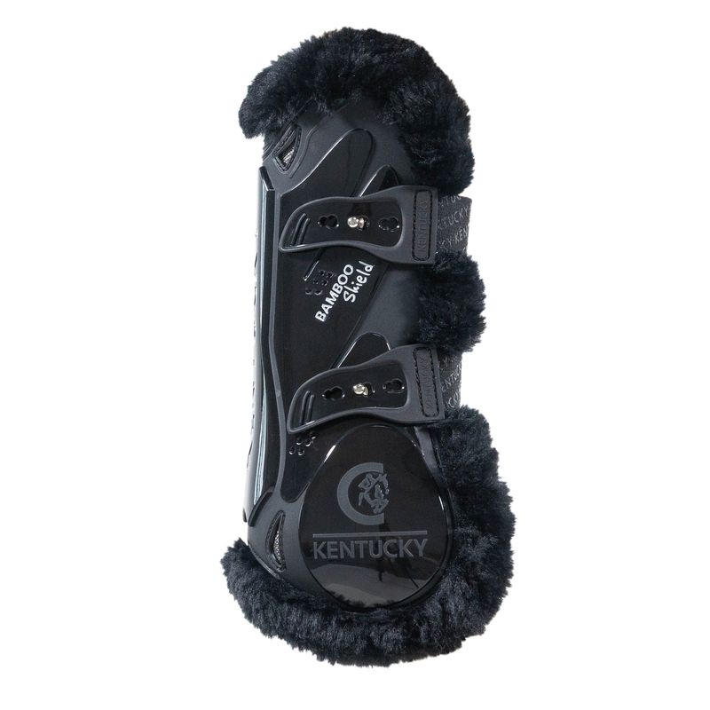 Kentucky Vegan Sheepskin Tendon Boots Bamboo Elastic