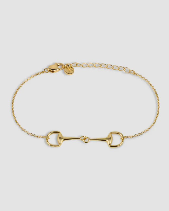 Isabelle - Horsebit Armbånd - Gull
