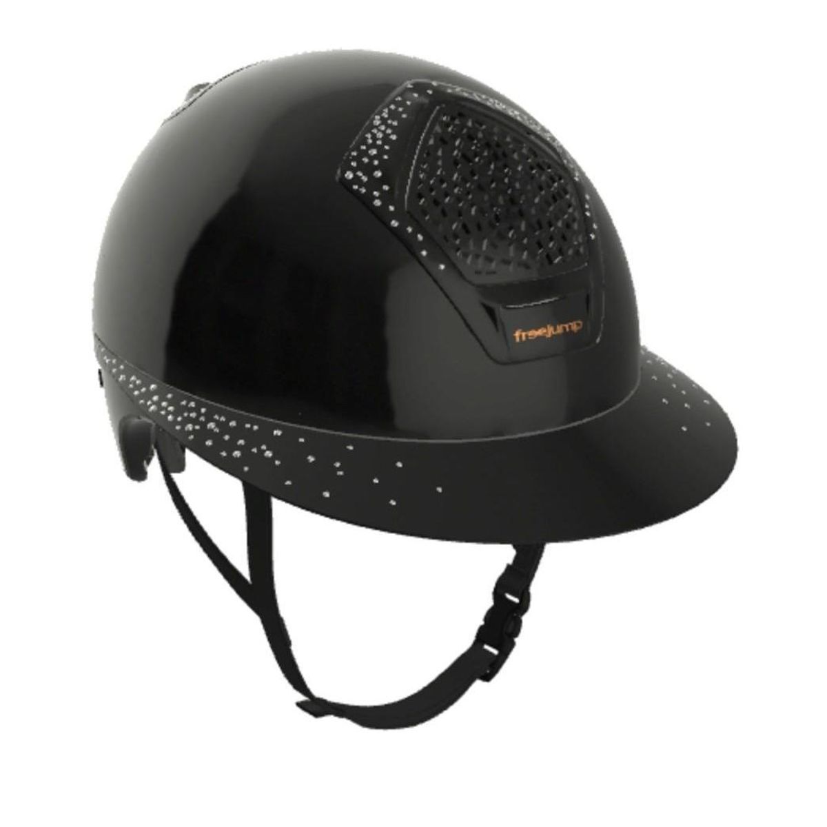 Freejump Voronoï Crystal svart glossy u/temple protection