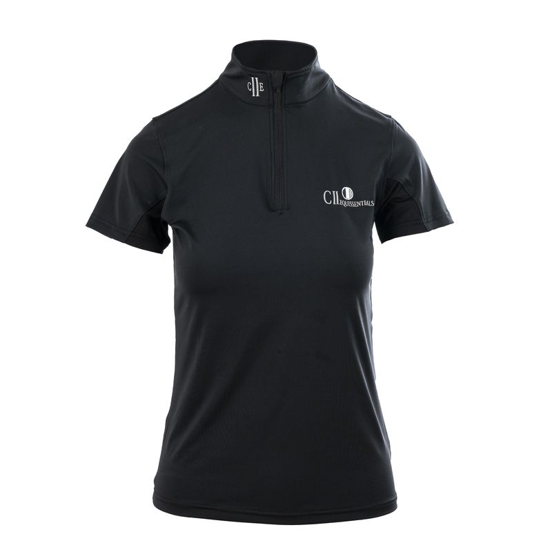 C2E BAKERSFIELD Ladies Zip Neck Showshirt