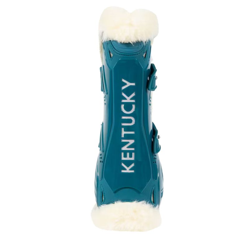 Kentucky Vegan Sheepskin Tendon Boots Bamboo Elastic