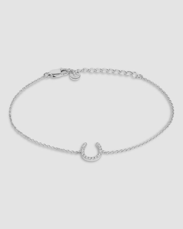 LILLY – Horseshoe Armbånd Sølv