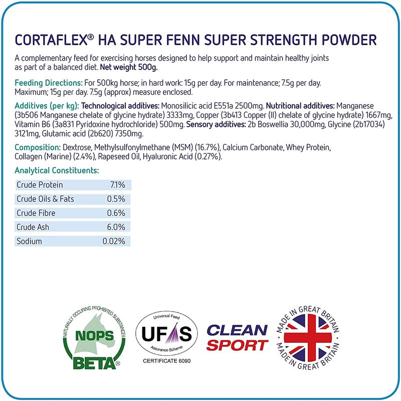 Equine America Cortaflex® HA Super Fenn Powder - 1 kg. 