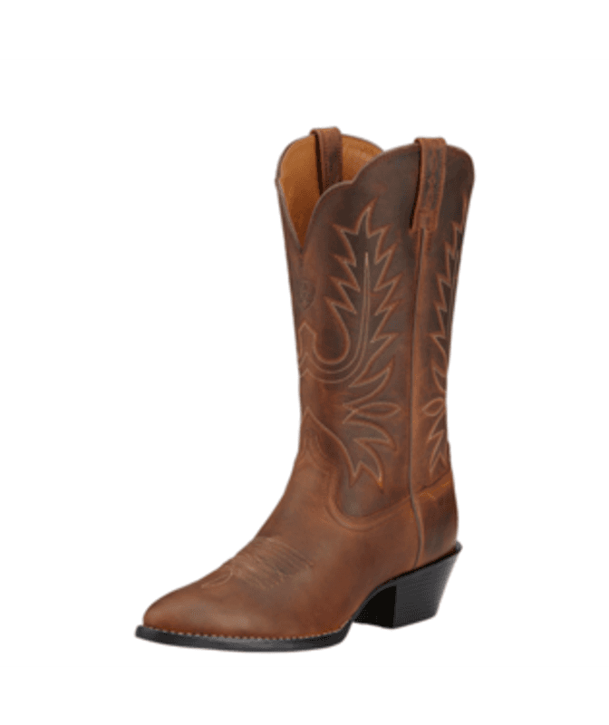WMS HERITAGE R TOE WESTERN BOOT