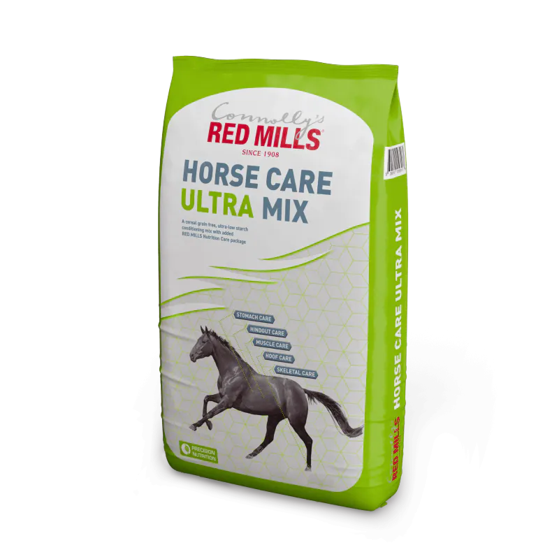 Horse Care ULTRA Mix – kornfritt hestefôr med ultralavt stivelsesinnhold