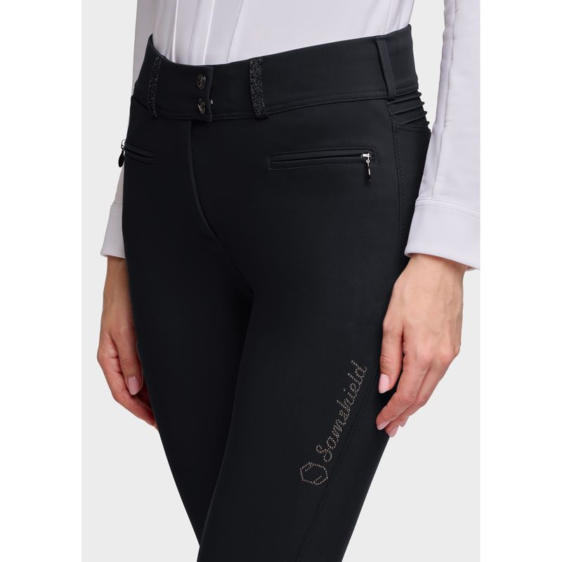Samshield Clara Crystal Fabric Ridebukse Dame | Swarovski®