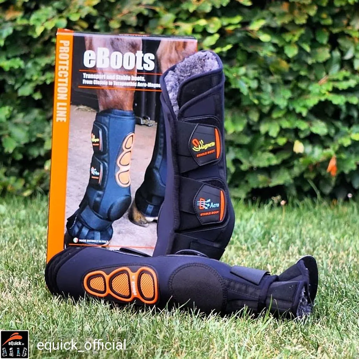 eQuick eBoots Kristal AeroMagneto - FRONT