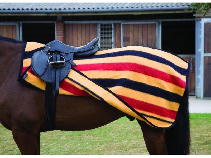 Newmarket lendedekken i 100% ull