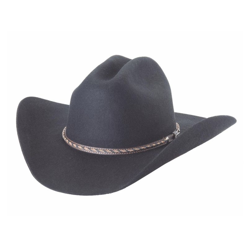 Bullhide & Montecarlo Westernhatt Country ON 4X  - Black