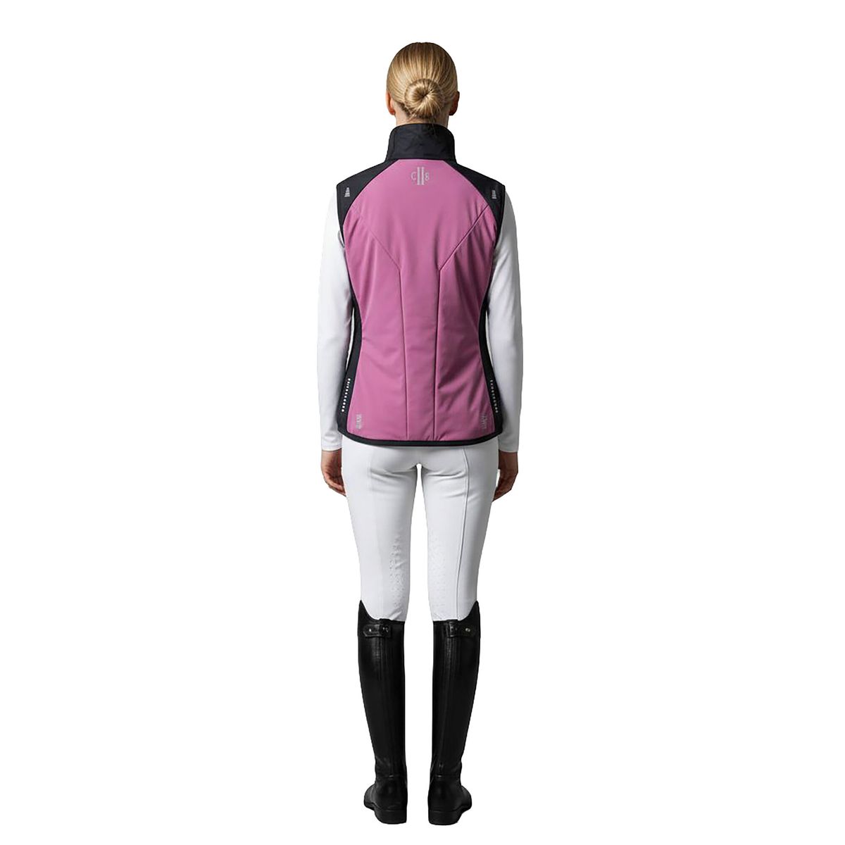GREEN PARK Ladies Ladies Hybrid Bodywarmer Spring Crocus - pink